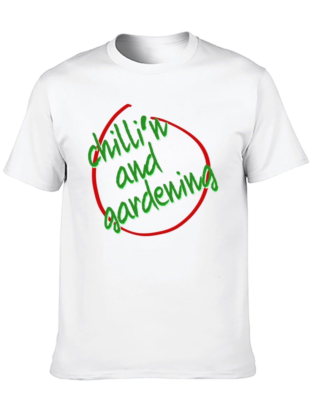 Chilln & Gardening Graphic Tee - Black