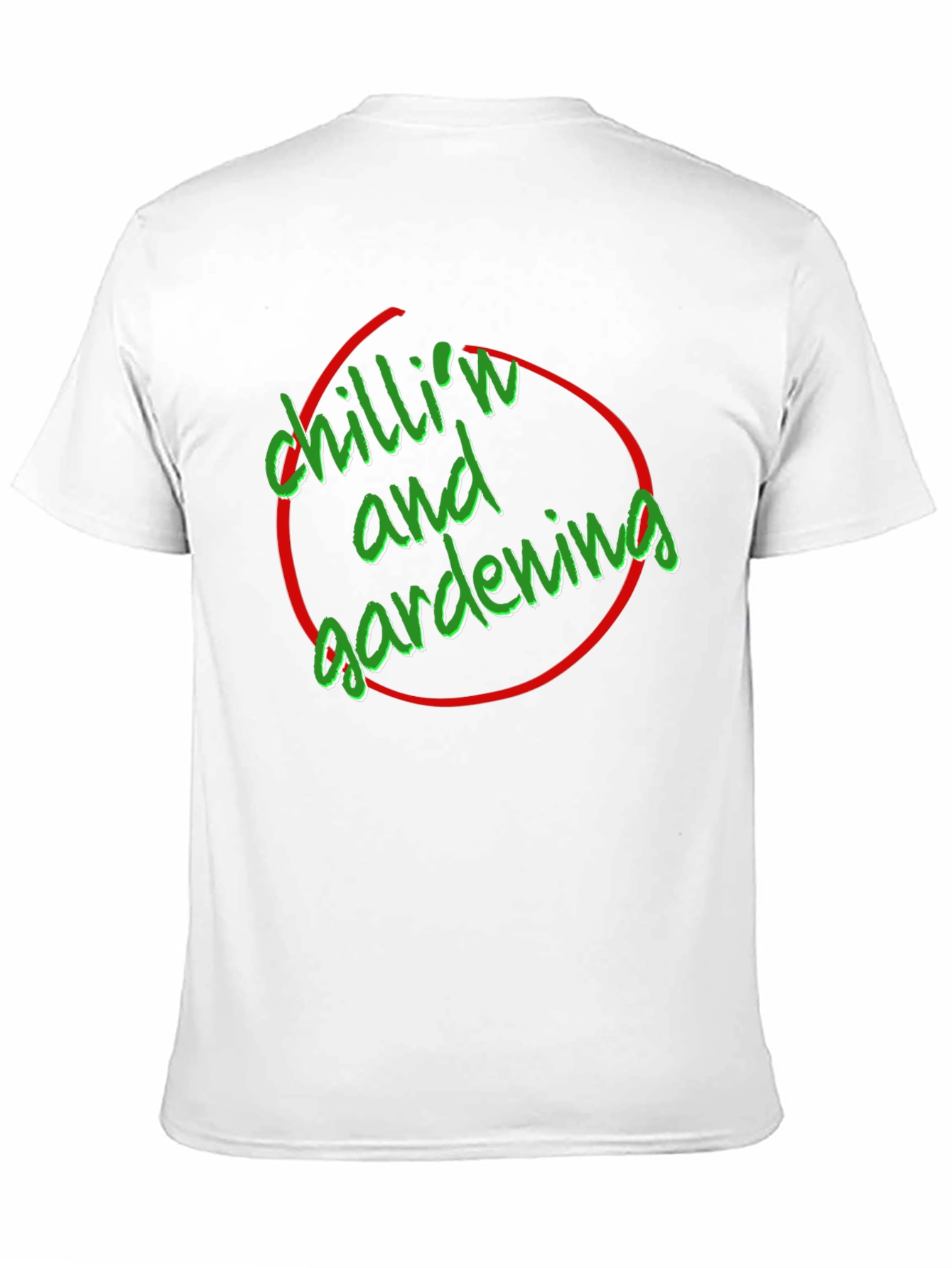 Chilln & Gardening Graphic Tee - Black