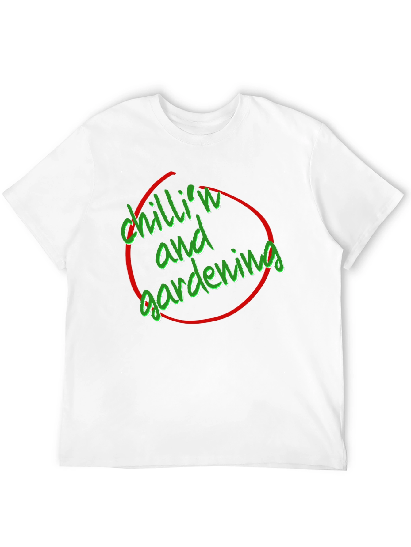 Chilln & Gardening Graphic Tee - Black