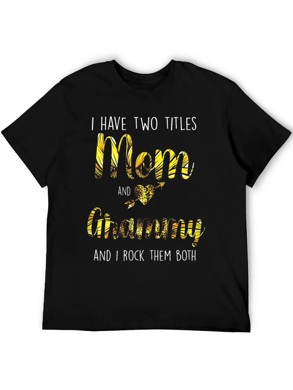 Mom and Grammy T-Shirt - I Rock Them Both!