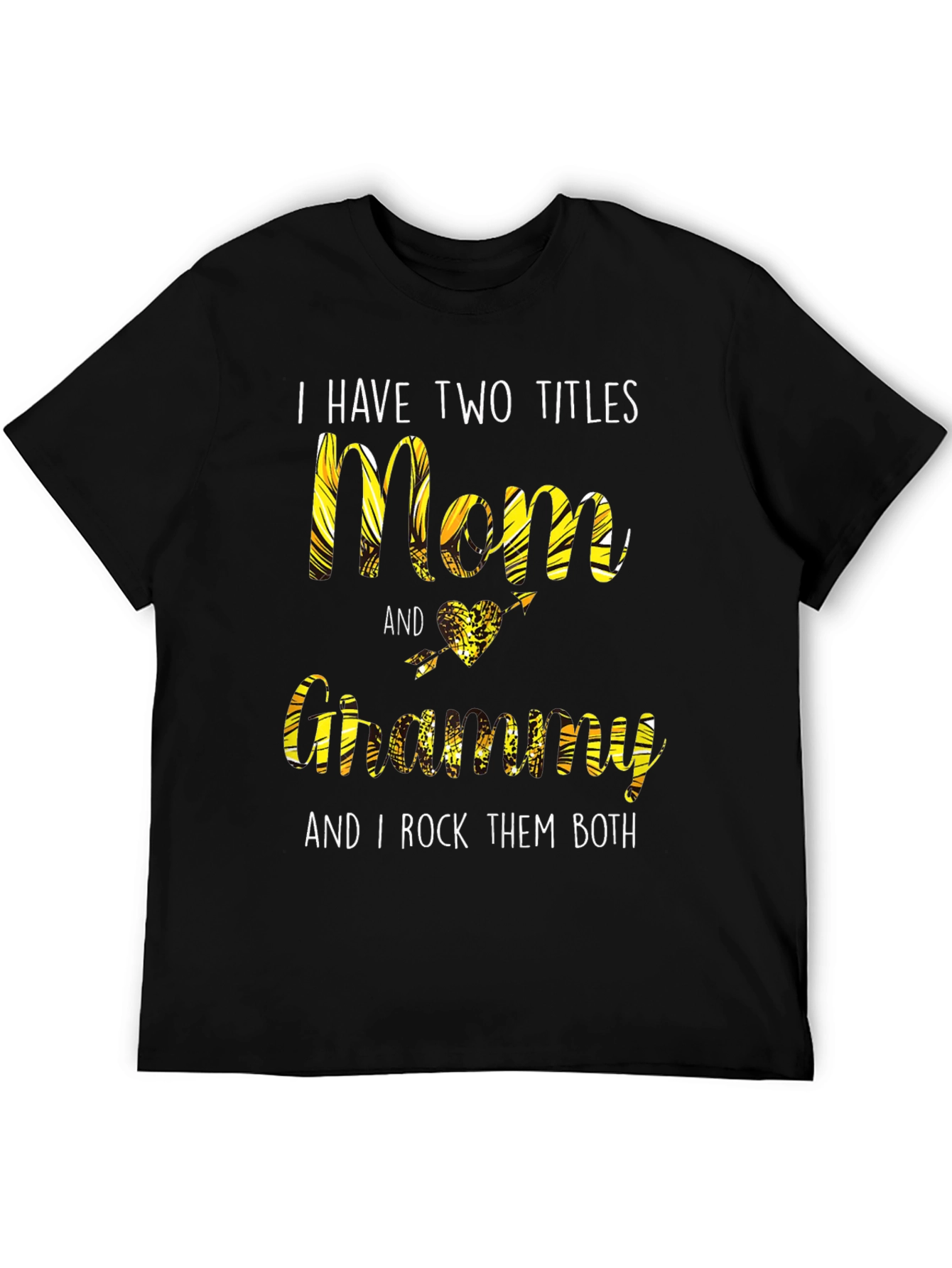 Mom and Grammy T-Shirt - I Rock Them Both!