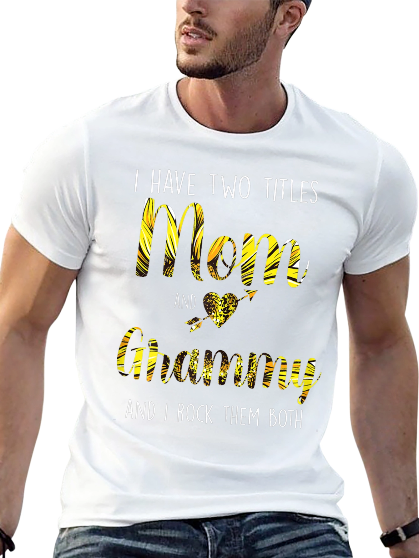 Mom and Grammy T-Shirt - I Rock Them Both!