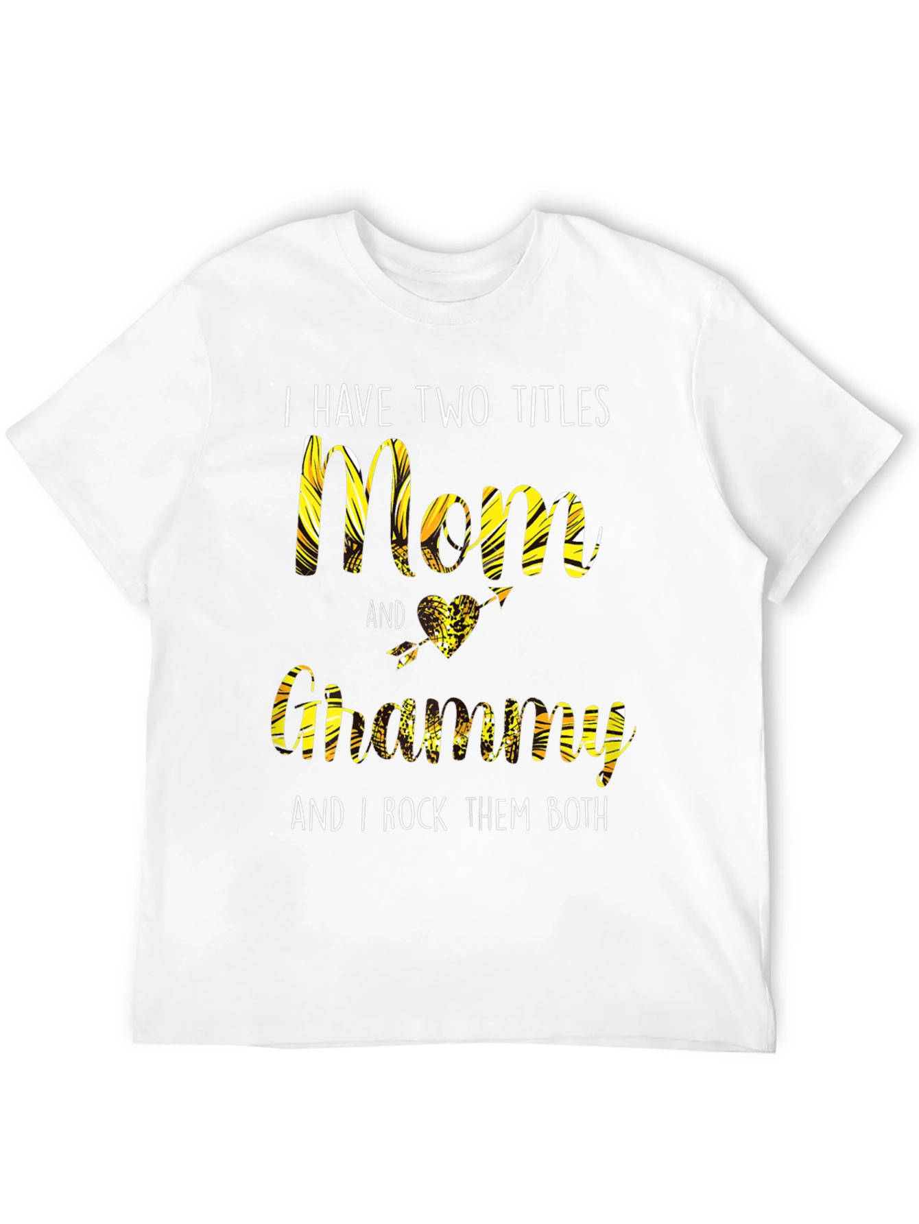 Mom and Grammy T-Shirt - I Rock Them Both!