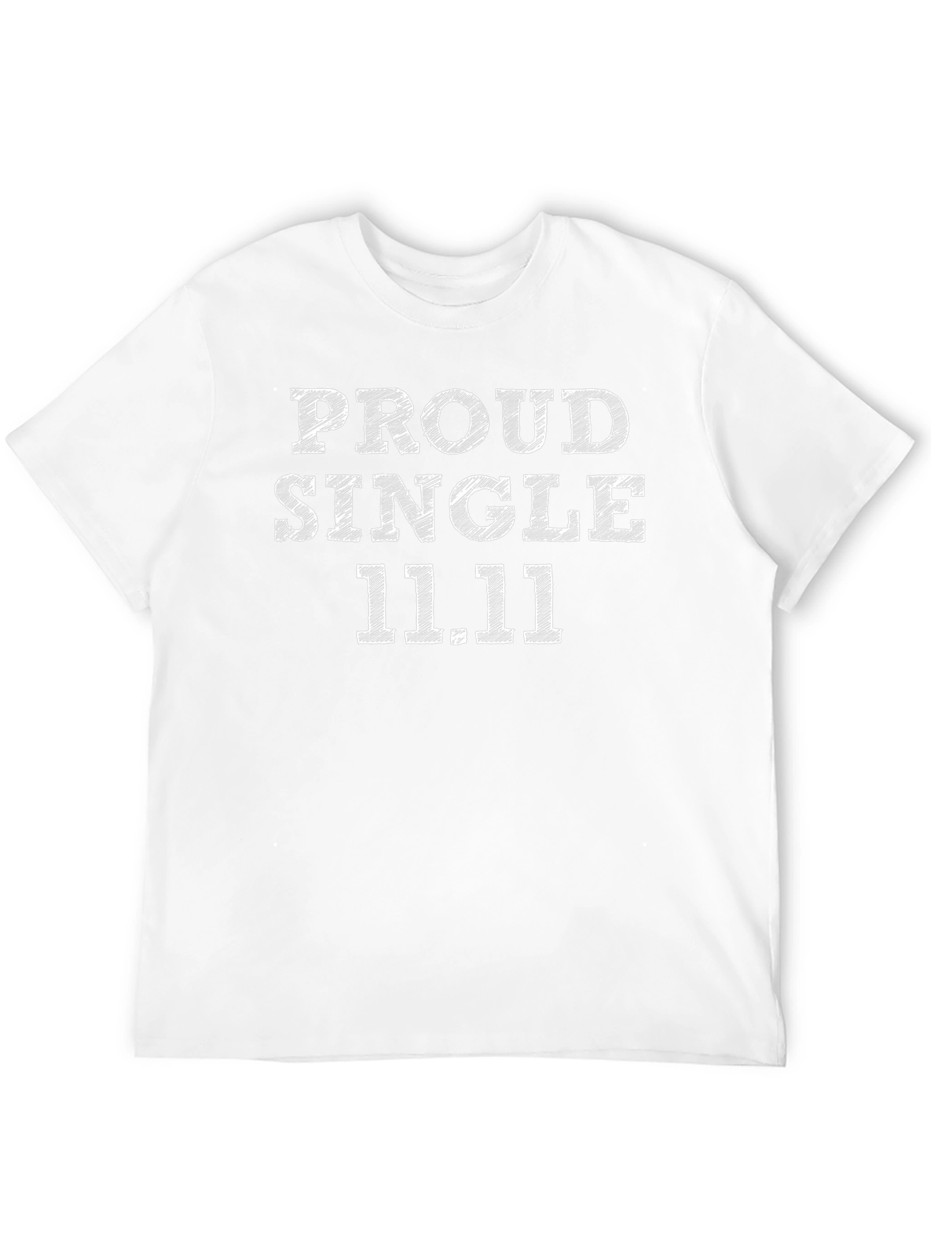 Proud Single 11.11 T-Shirt Black