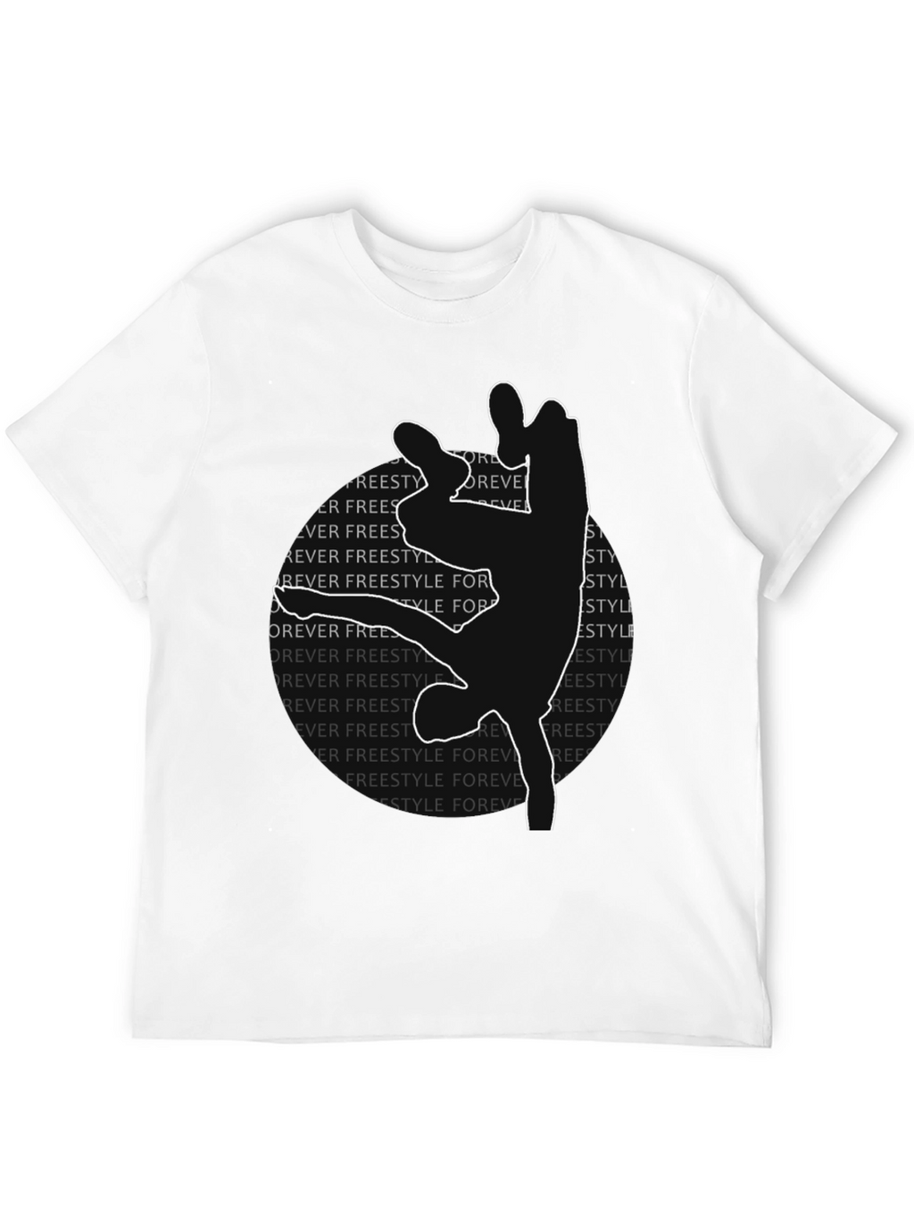 Freestyle Dance Silhouette Graphic Tee