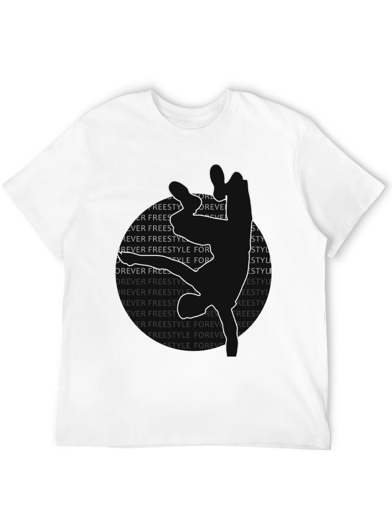 Freestyle Dance Silhouette Graphic Tee