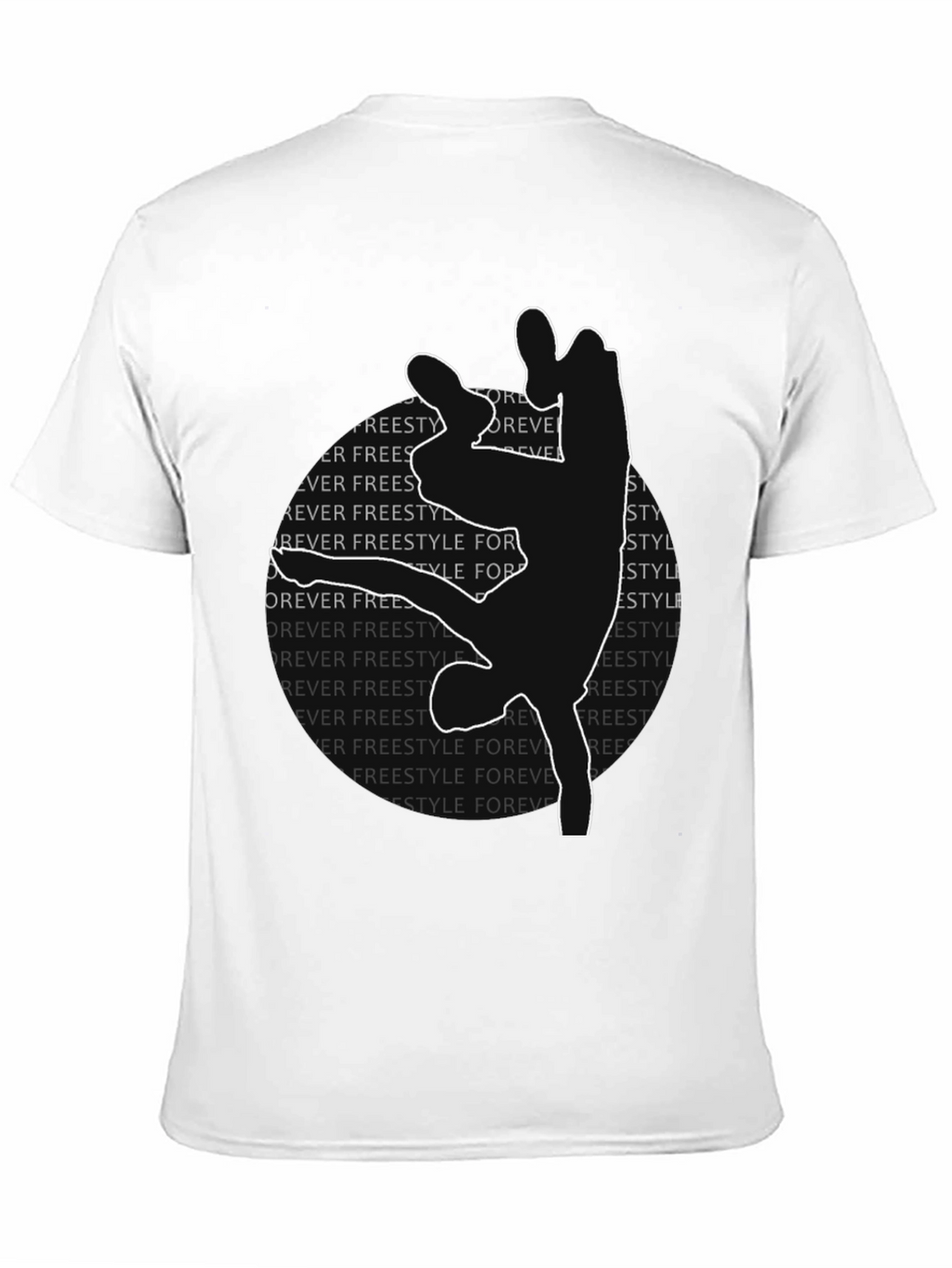 Freestyle Dance Silhouette Graphic Tee