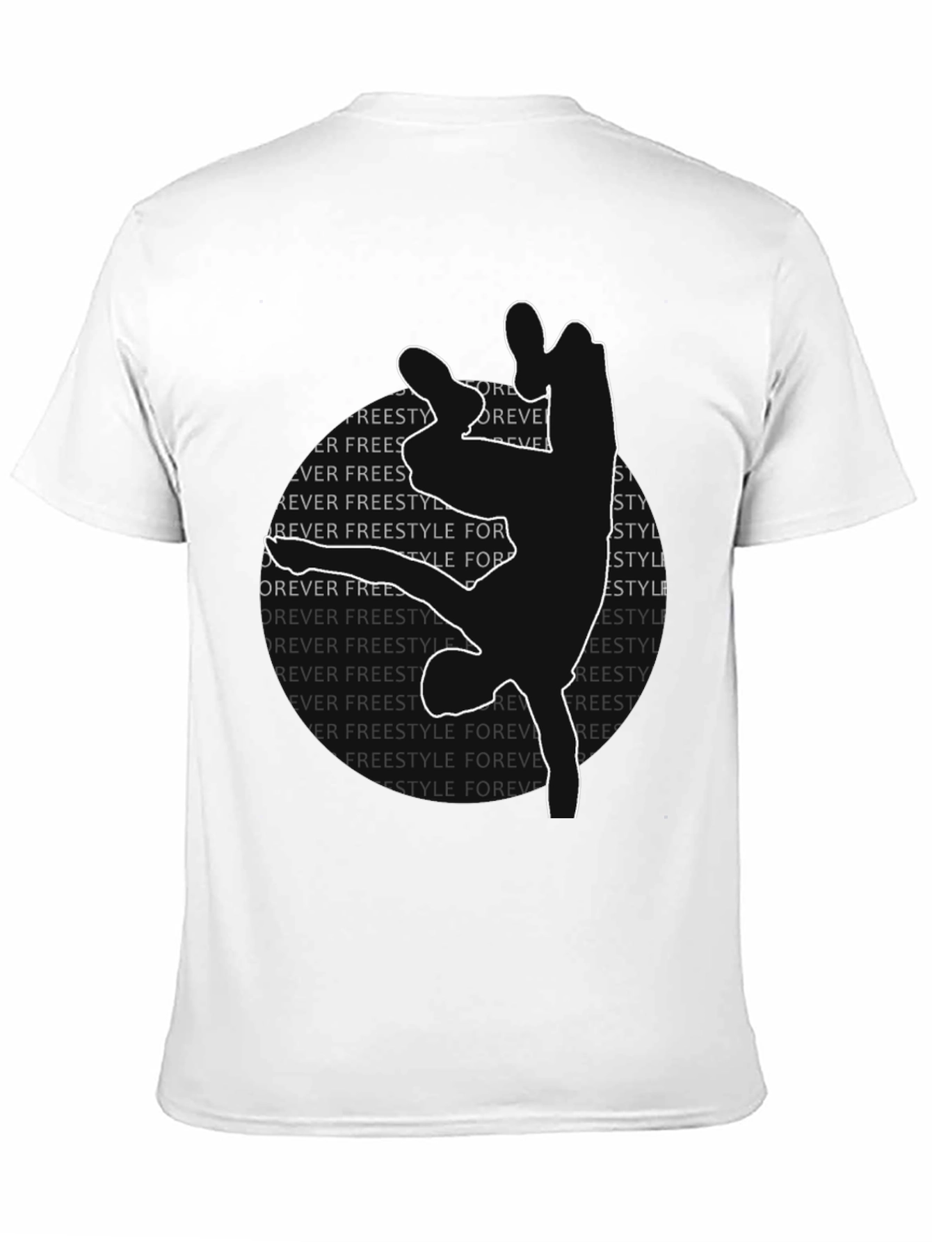 Freestyle Dance Silhouette Graphic Tee