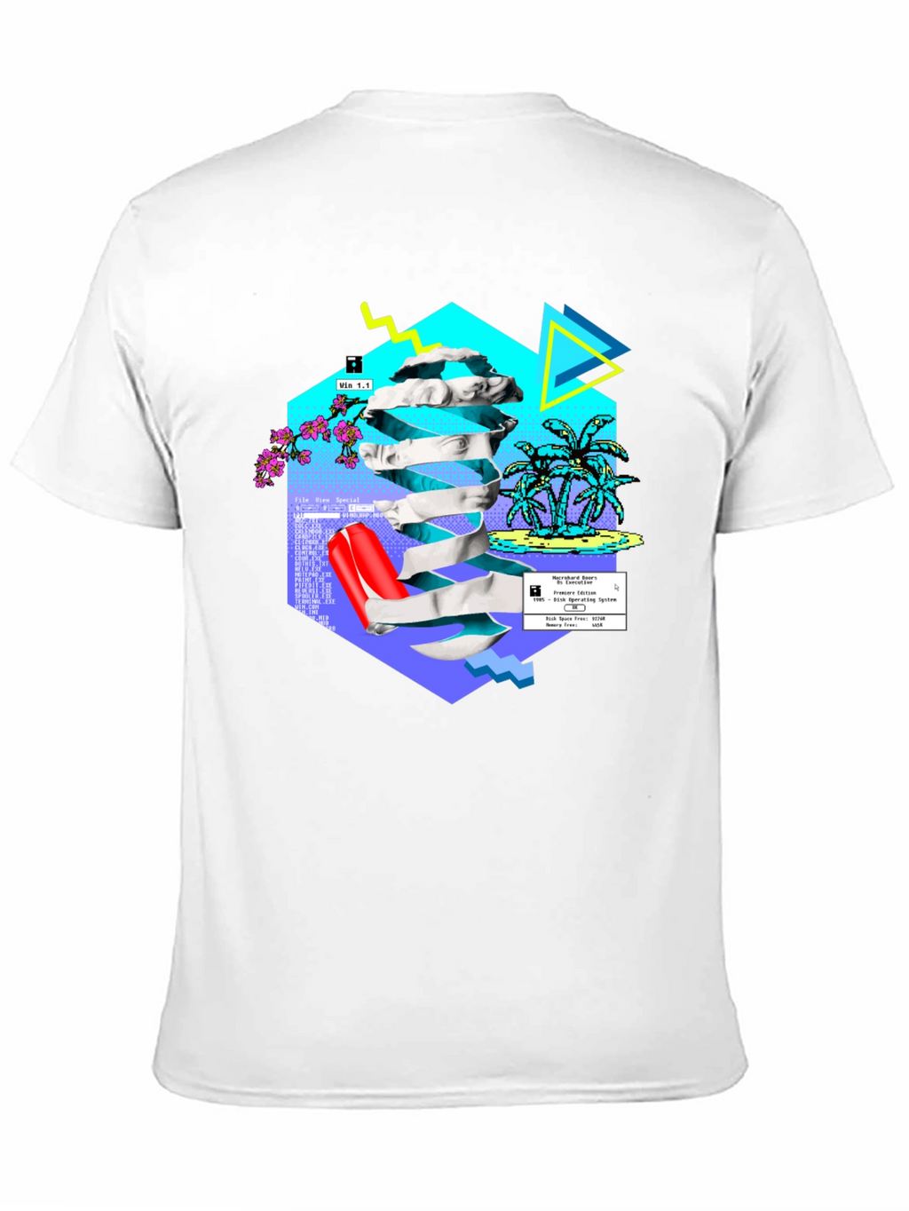 Retro Vaporwave T-Shirt - 90s Aesthetic Graphic Tee