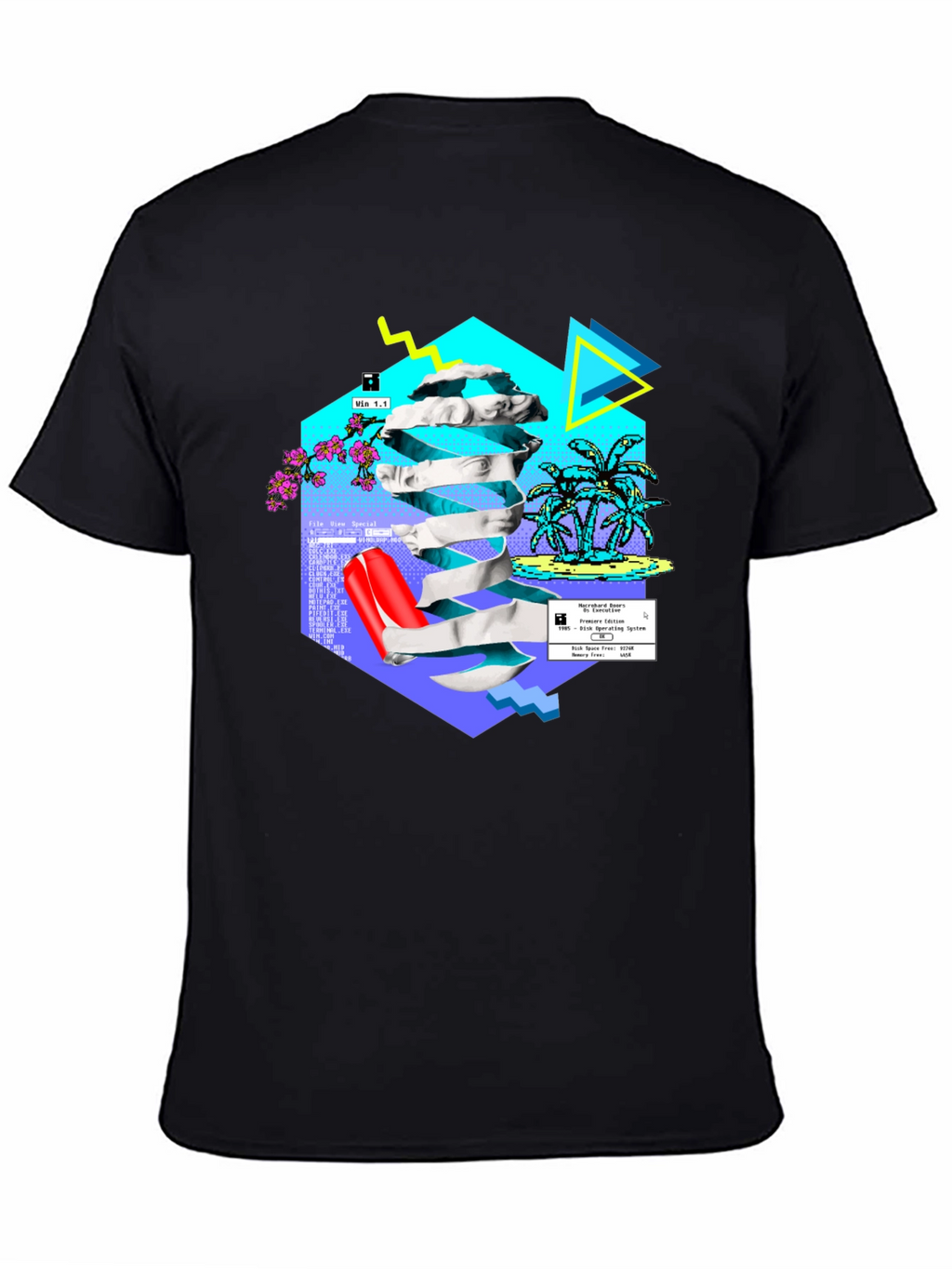 Retro Vaporwave T-Shirt - 90s Aesthetic Graphic Tee