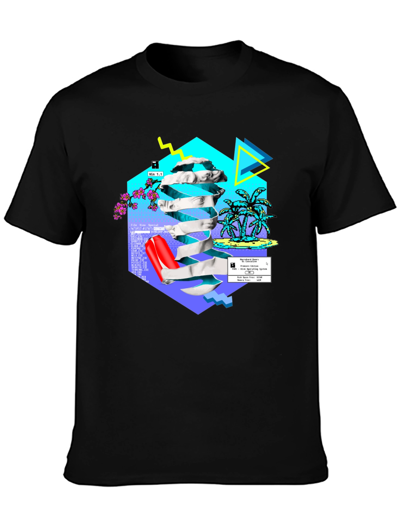 Retro Vaporwave T-Shirt - 90s Aesthetic Graphic Tee