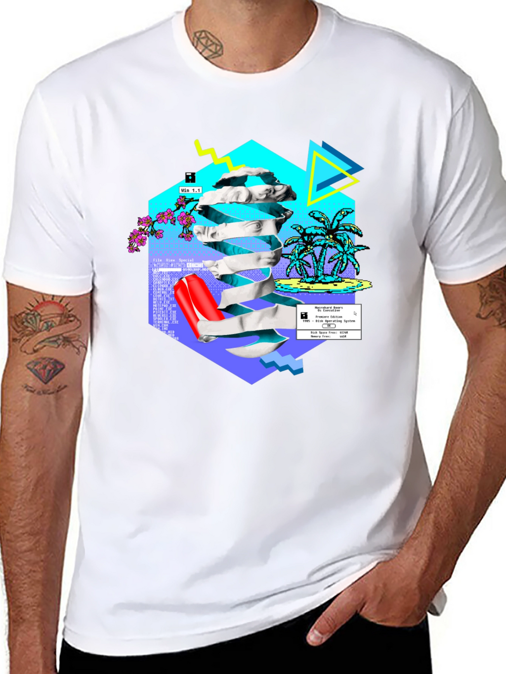 Retro Vaporwave T-Shirt - 90s Aesthetic Graphic Tee