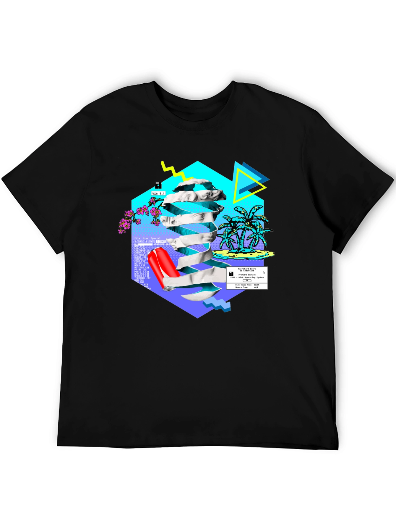 Retro Vaporwave T-Shirt - 90s Aesthetic Graphic Tee