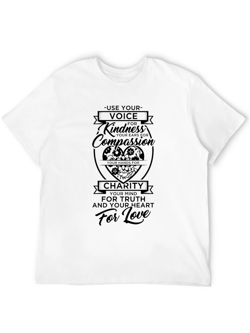 Kindness Compassion Graphic T-Shirt