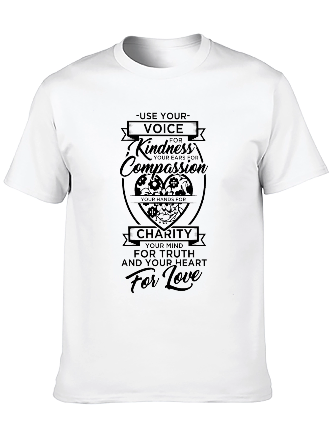Kindness Compassion Graphic T-Shirt