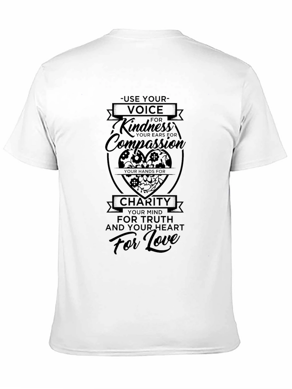 Kindness Compassion Graphic T-Shirt