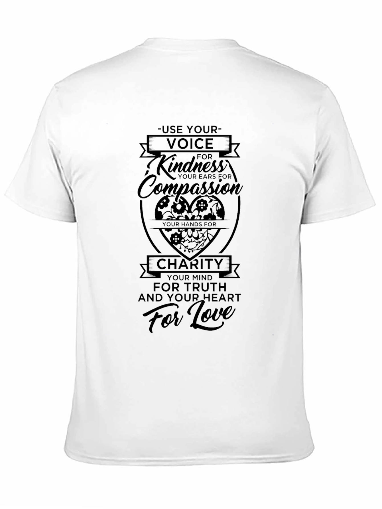 Kindness Compassion Graphic T-Shirt