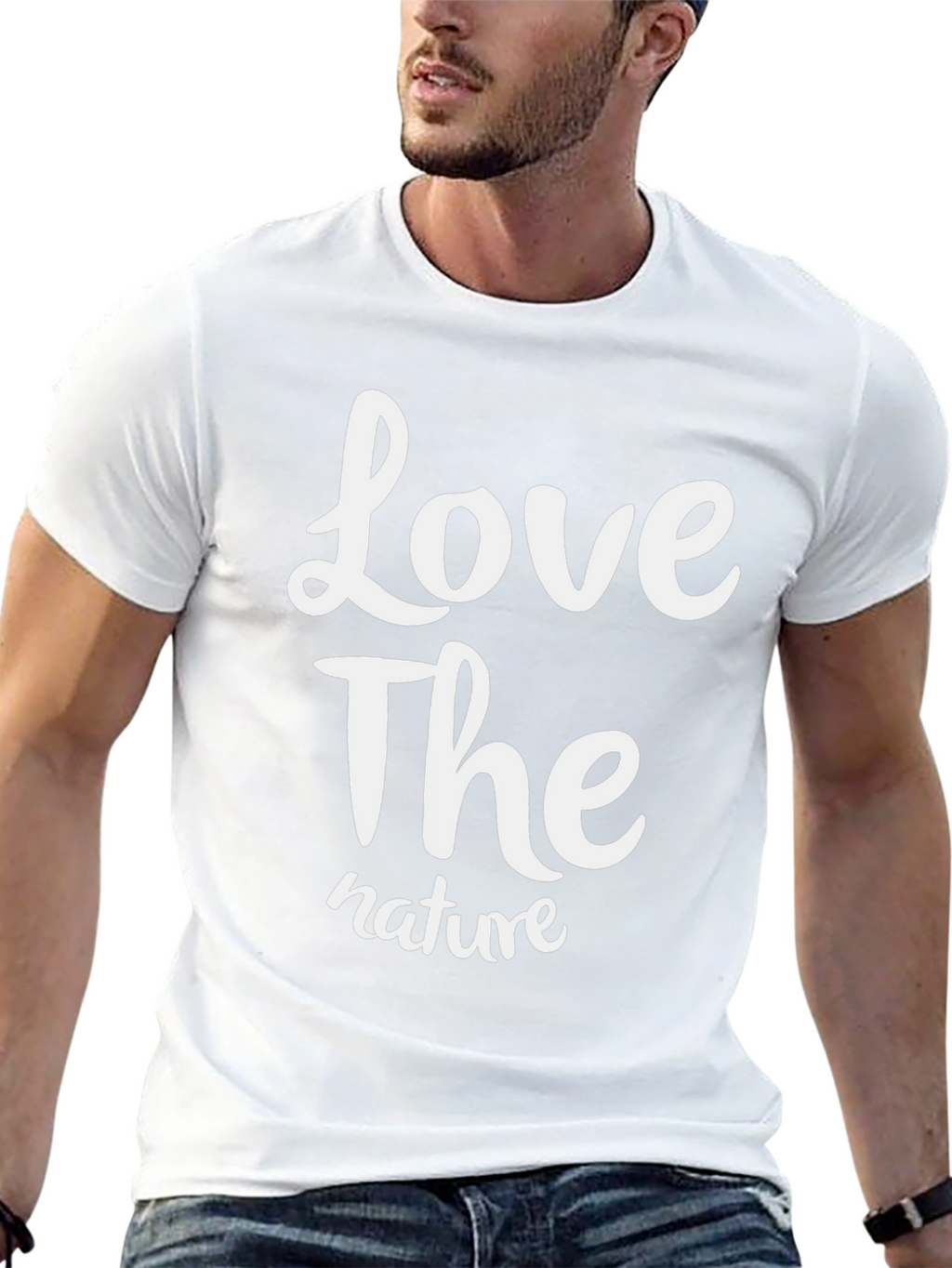 Love The Nature Black T-Shirt
