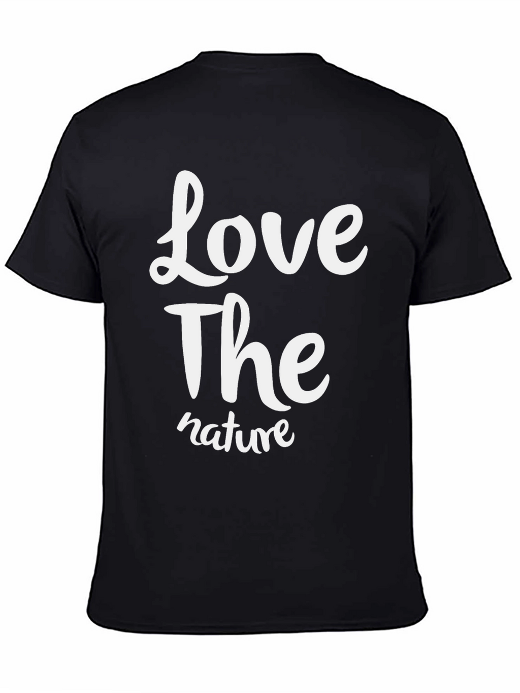 Love The Nature Black T-Shirt