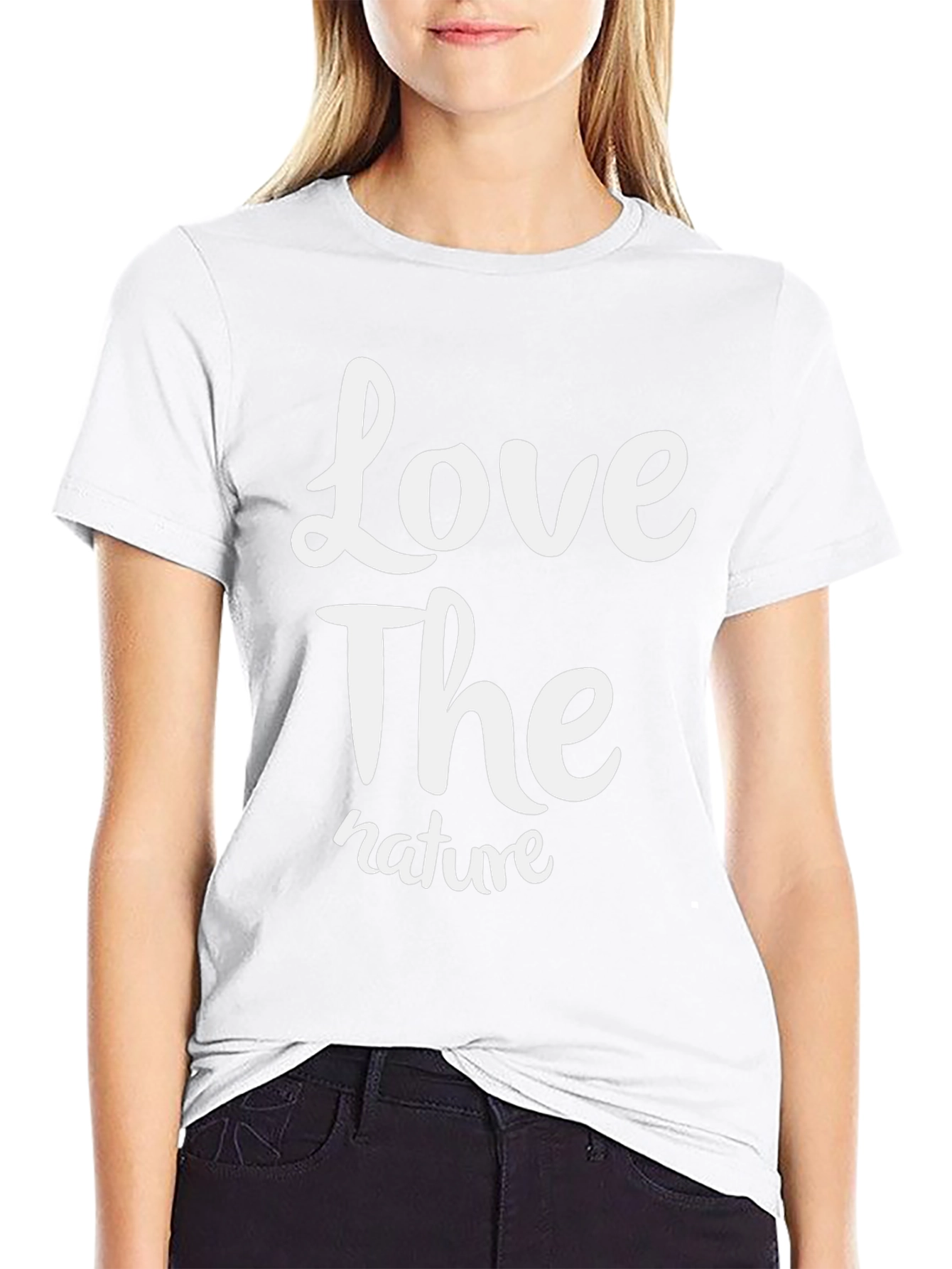 Love The Nature Black T-Shirt