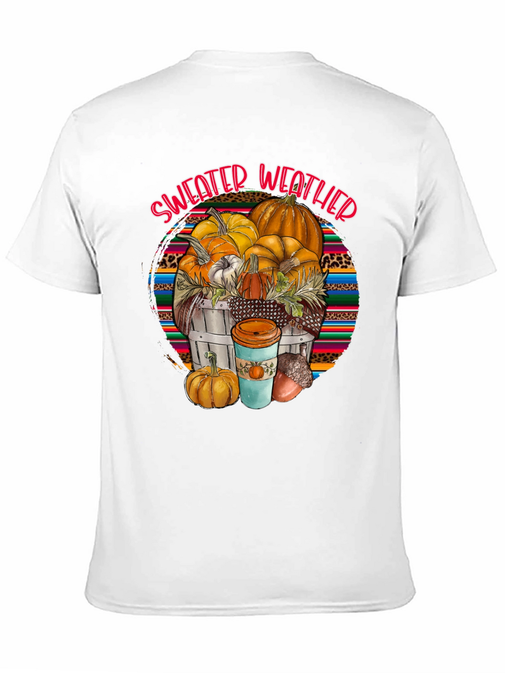 Sweater Weather Pumpkin T-Shirt
