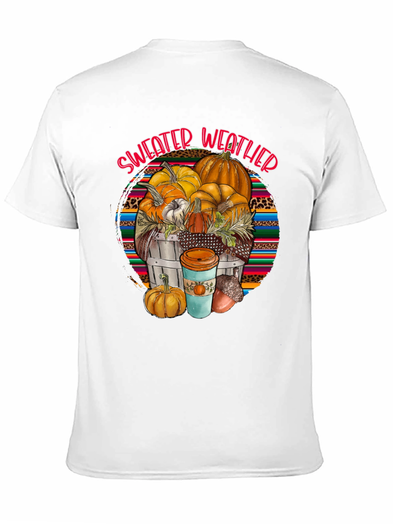 Sweater Weather Pumpkin T-Shirt