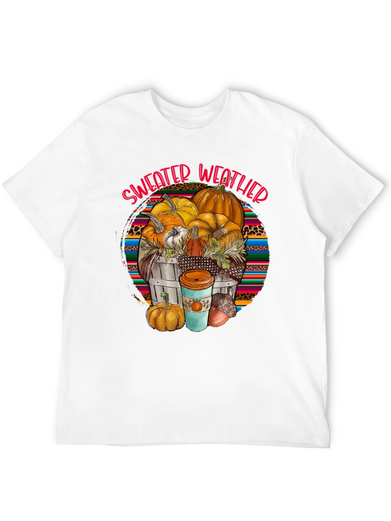 Sweater Weather Pumpkin T-Shirt