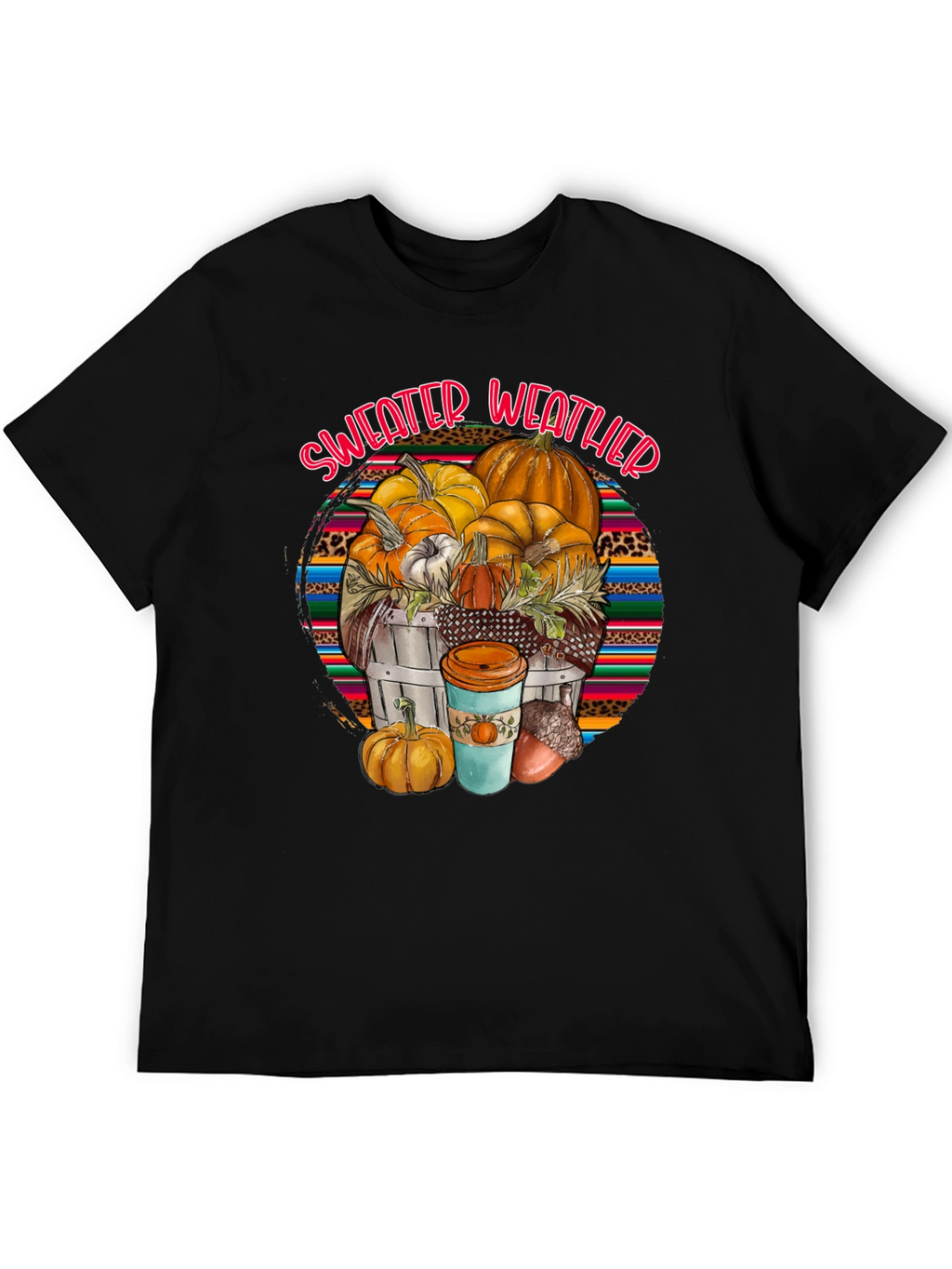 Sweater Weather Pumpkin T-Shirt