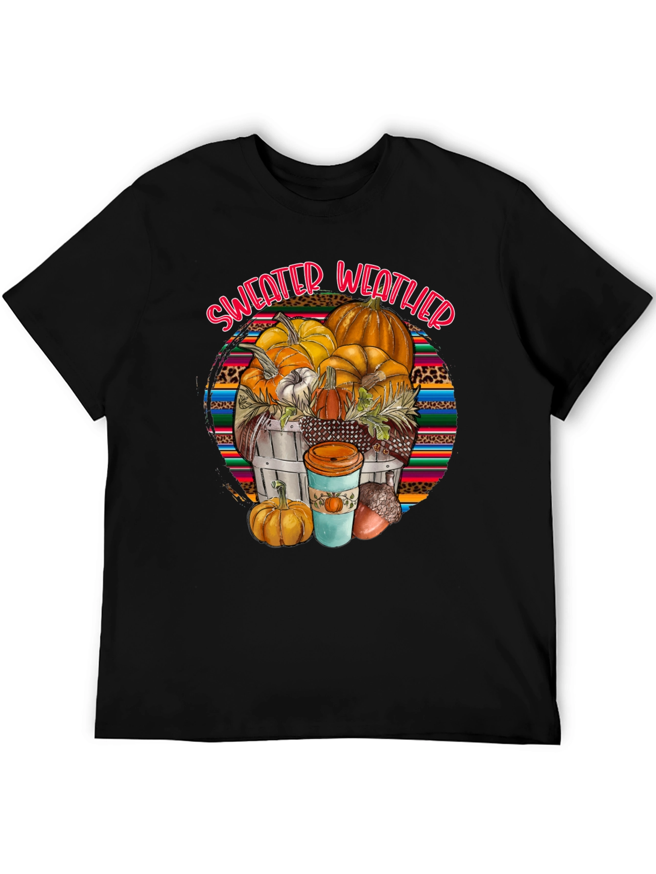 Sweater Weather Pumpkin T-Shirt