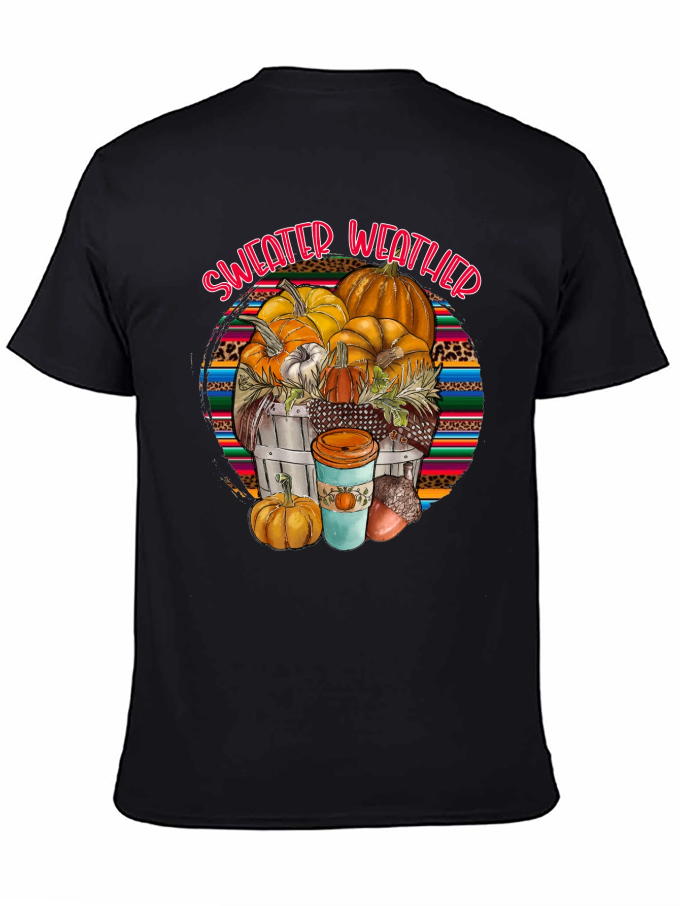 Sweater Weather Pumpkin T-Shirt