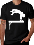 Gymnast T-Shirt - Uneven Bars Design