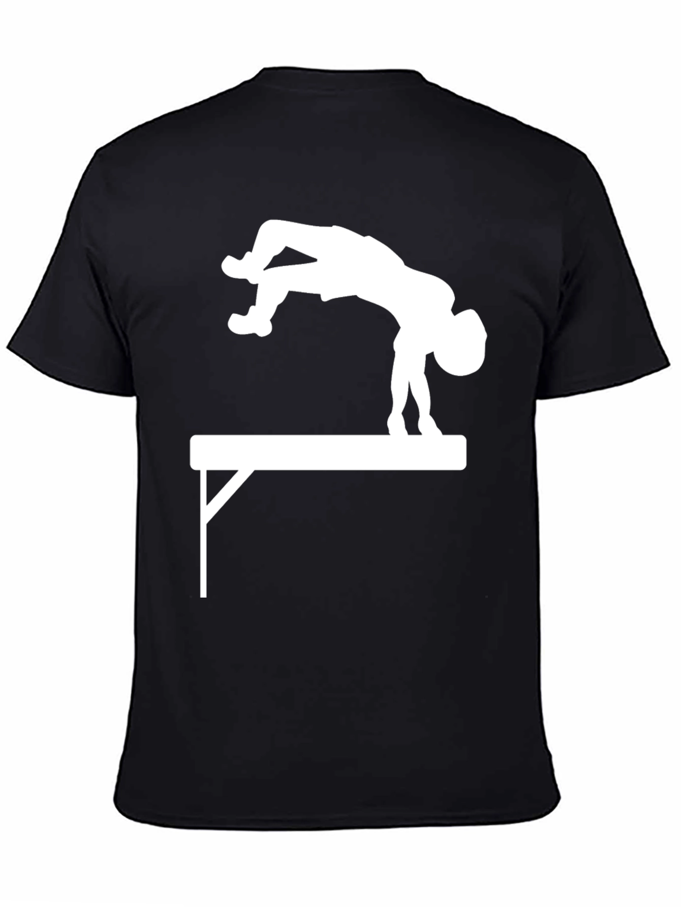 Gymnast T-Shirt - Uneven Bars Design
