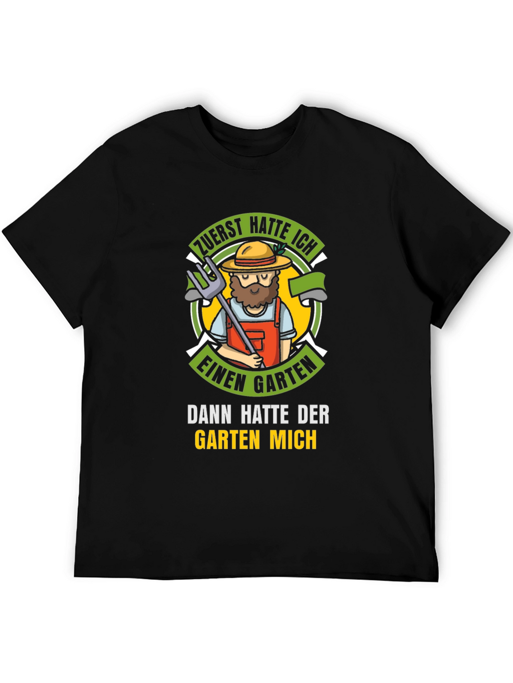 Gardener T-Shirt: Funny German Garden Lover Tee