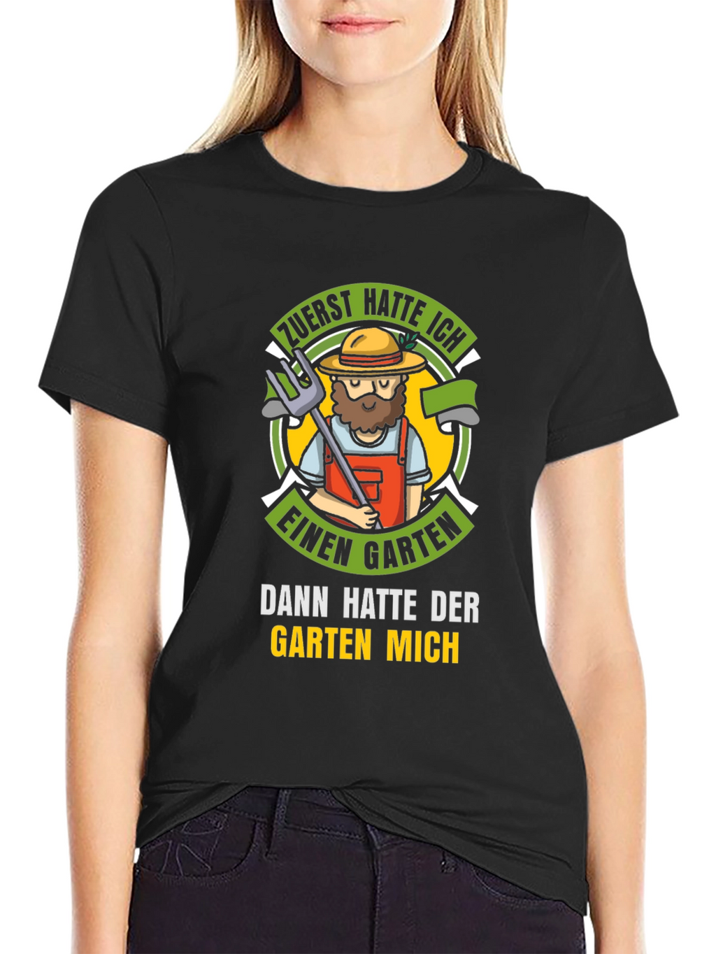 Gardener T-Shirt: Funny German Garden Lover Tee