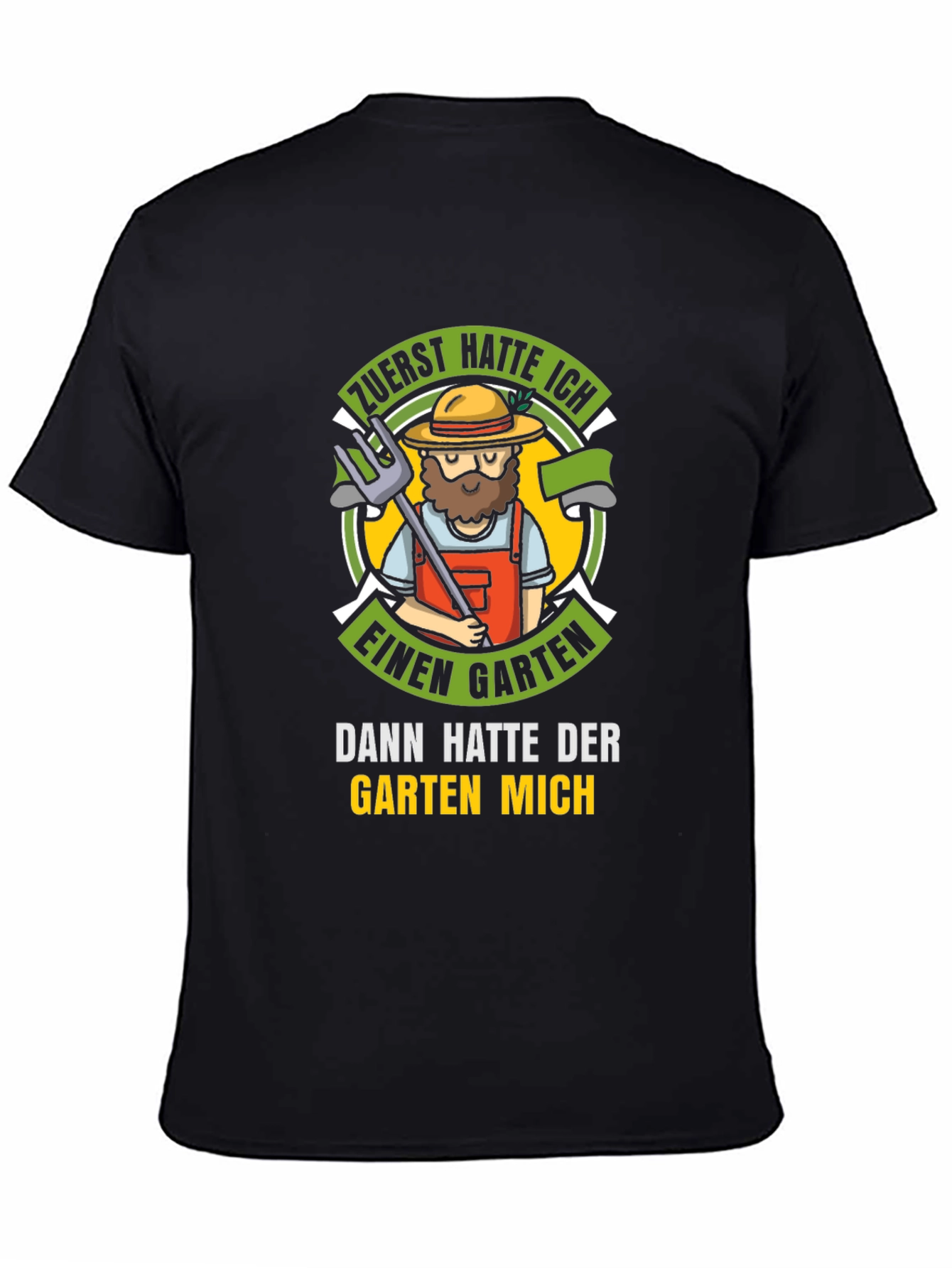 Gardener T-Shirt: Funny German Garden Lover Tee