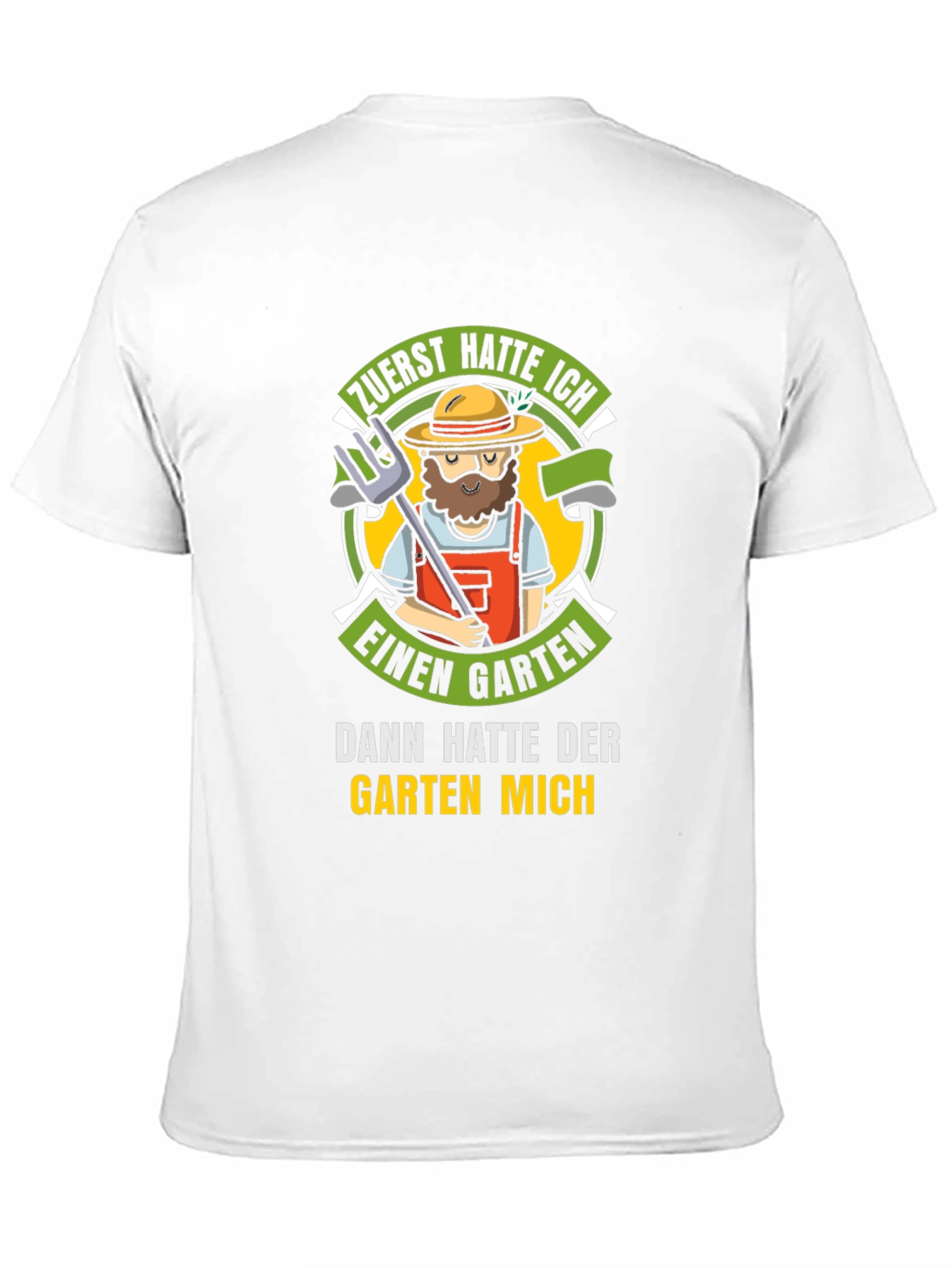 Gardener T-Shirt: Funny German Garden Lover Tee