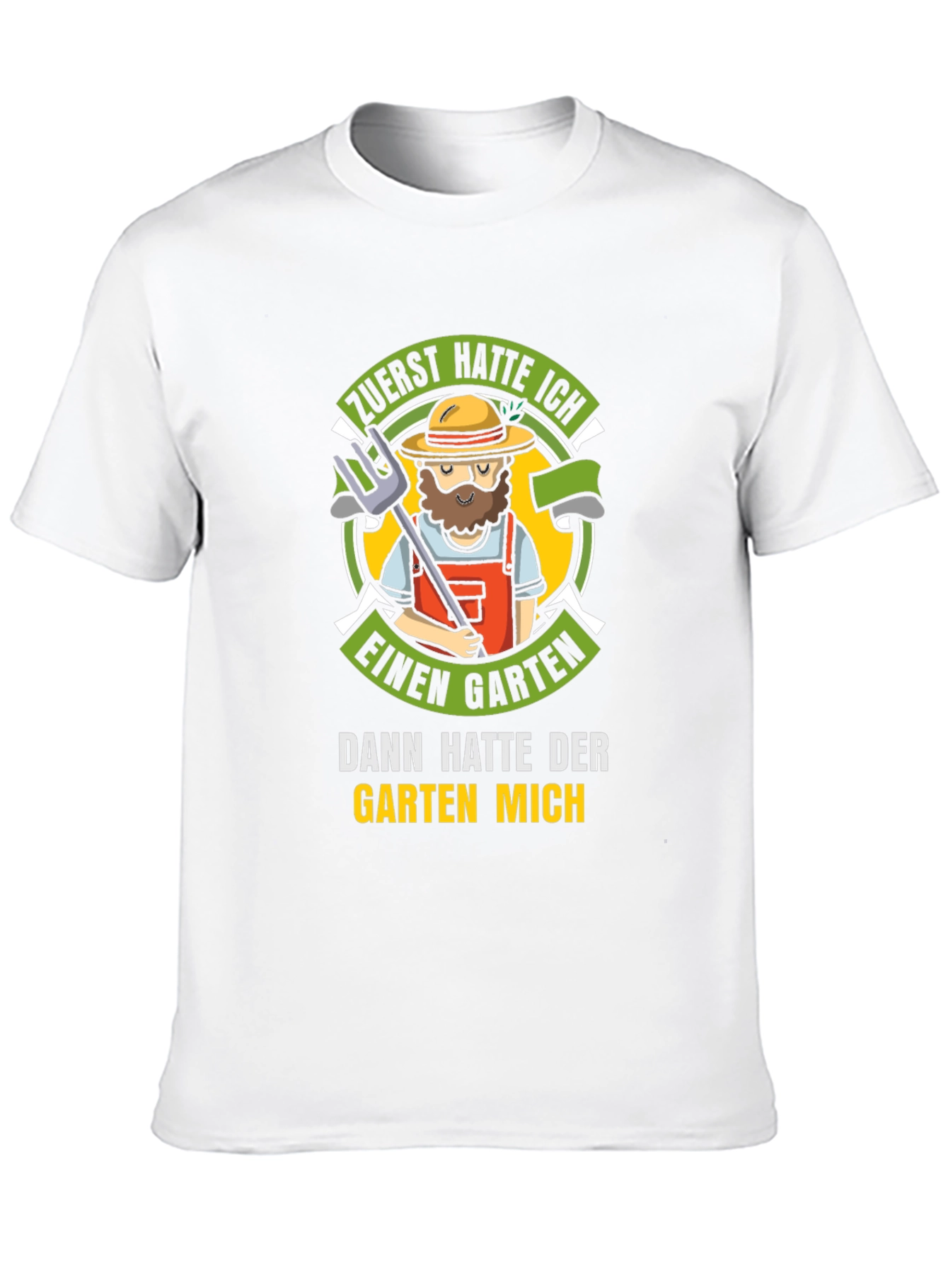 Gardener T-Shirt: Funny German Garden Lover Tee