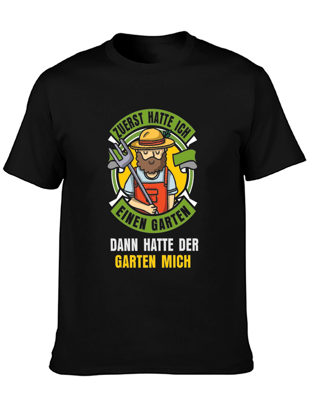 Gardener T-Shirt: Funny German Garden Lover Tee
