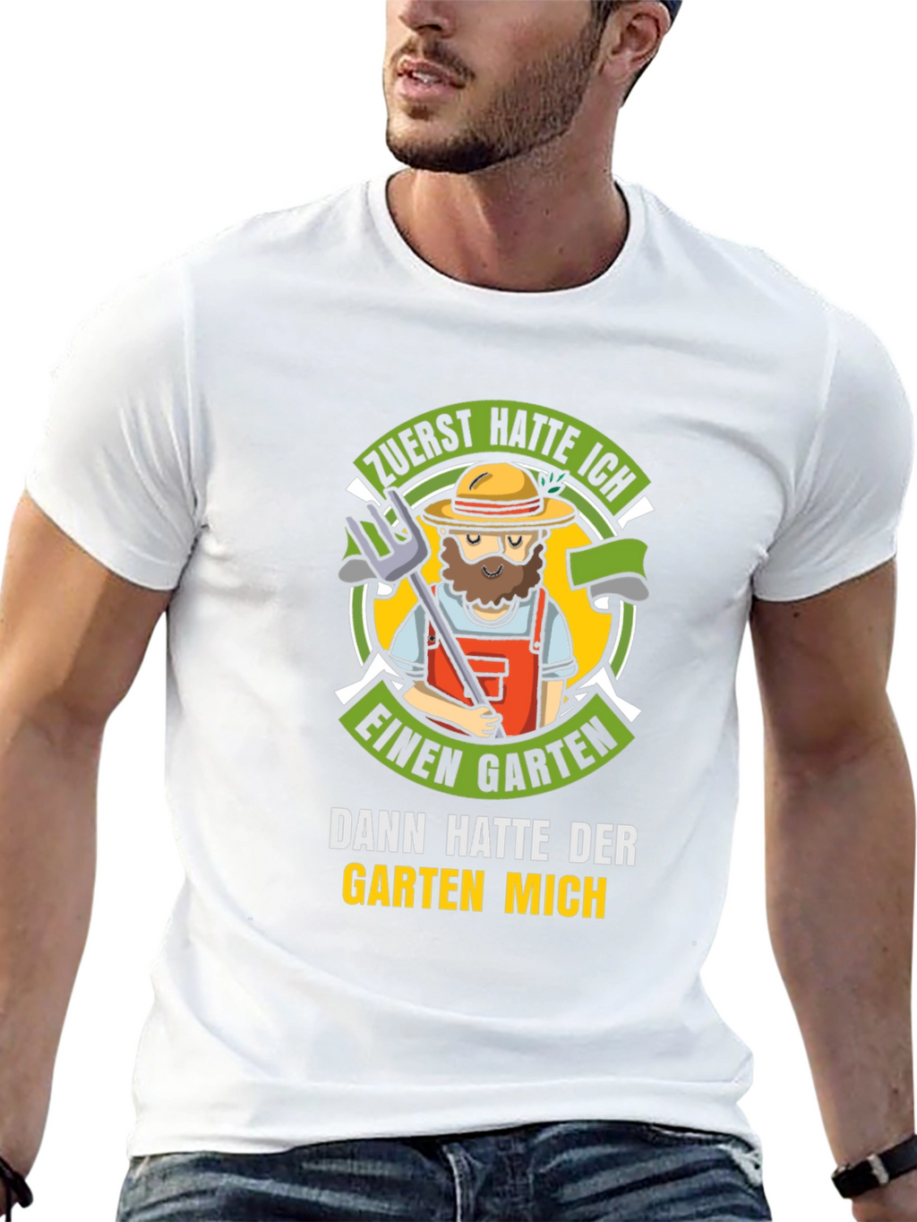 Gardener T-Shirt: Funny German Garden Lover Tee