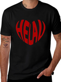 Helau Heart Tee - Black Graphic T-Shirt