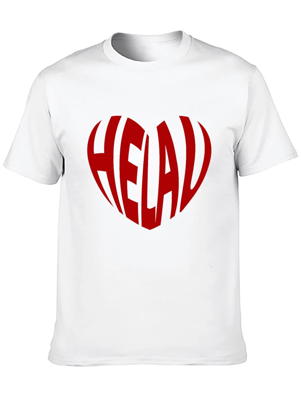 Helau Heart Tee - Black Graphic T-Shirt
