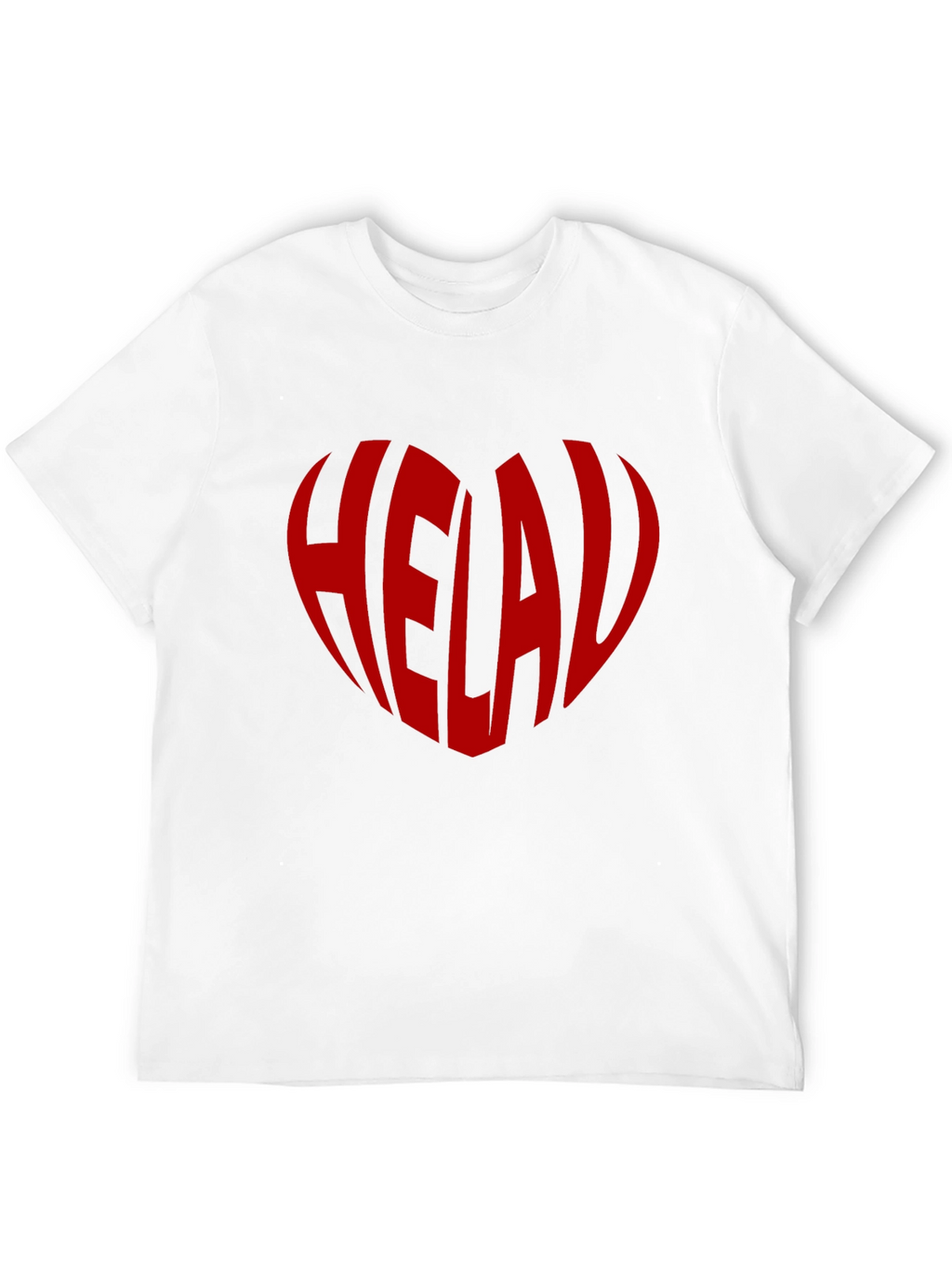 Helau Heart Tee - Black Graphic T-Shirt