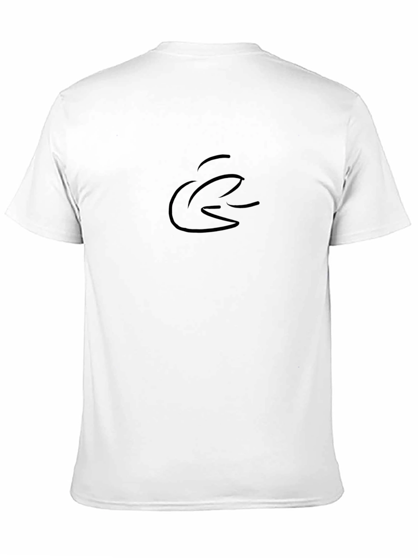 Black Graphic Tee - Minimalist Style