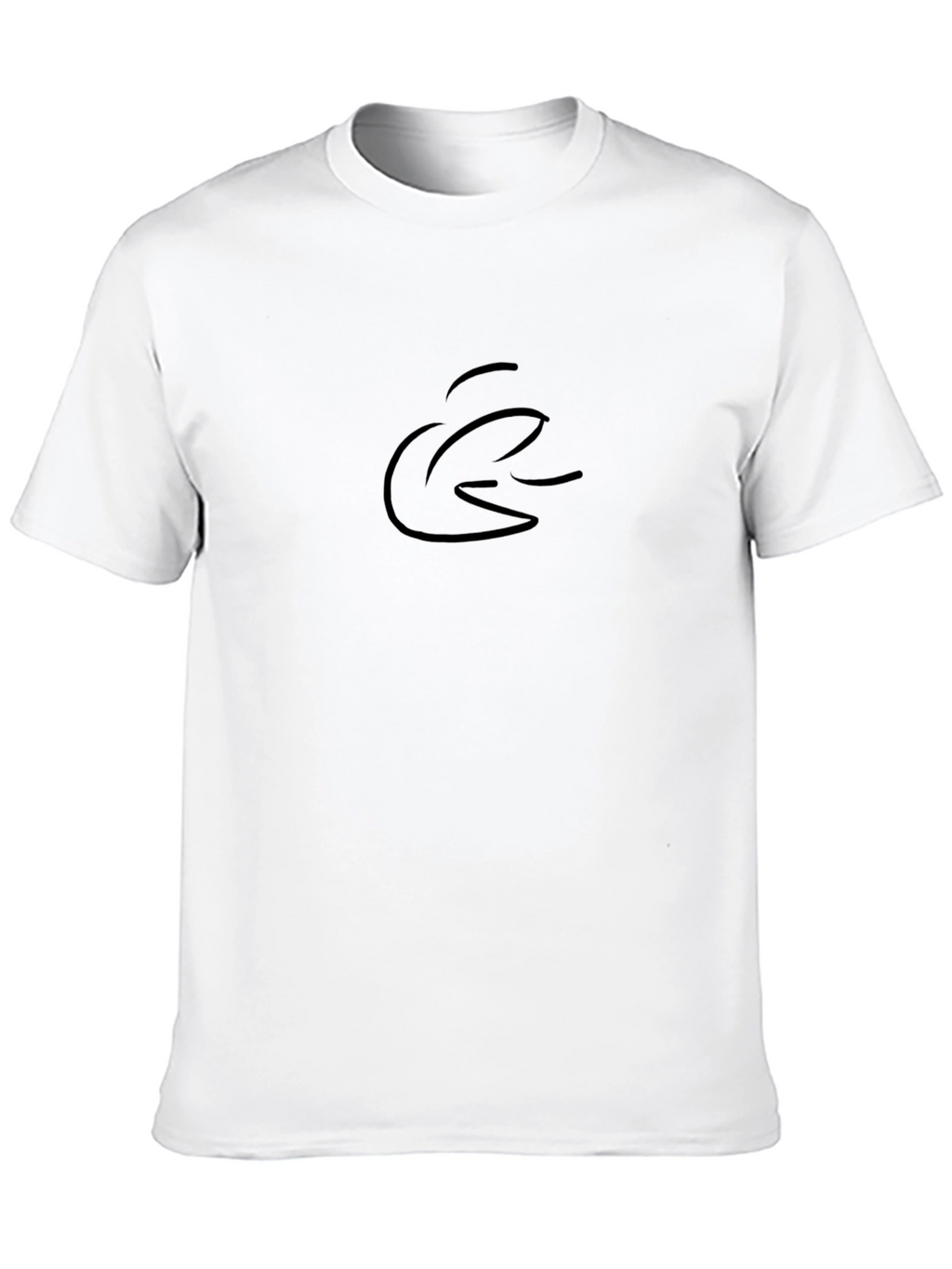 Black Graphic Tee - Minimalist Style
