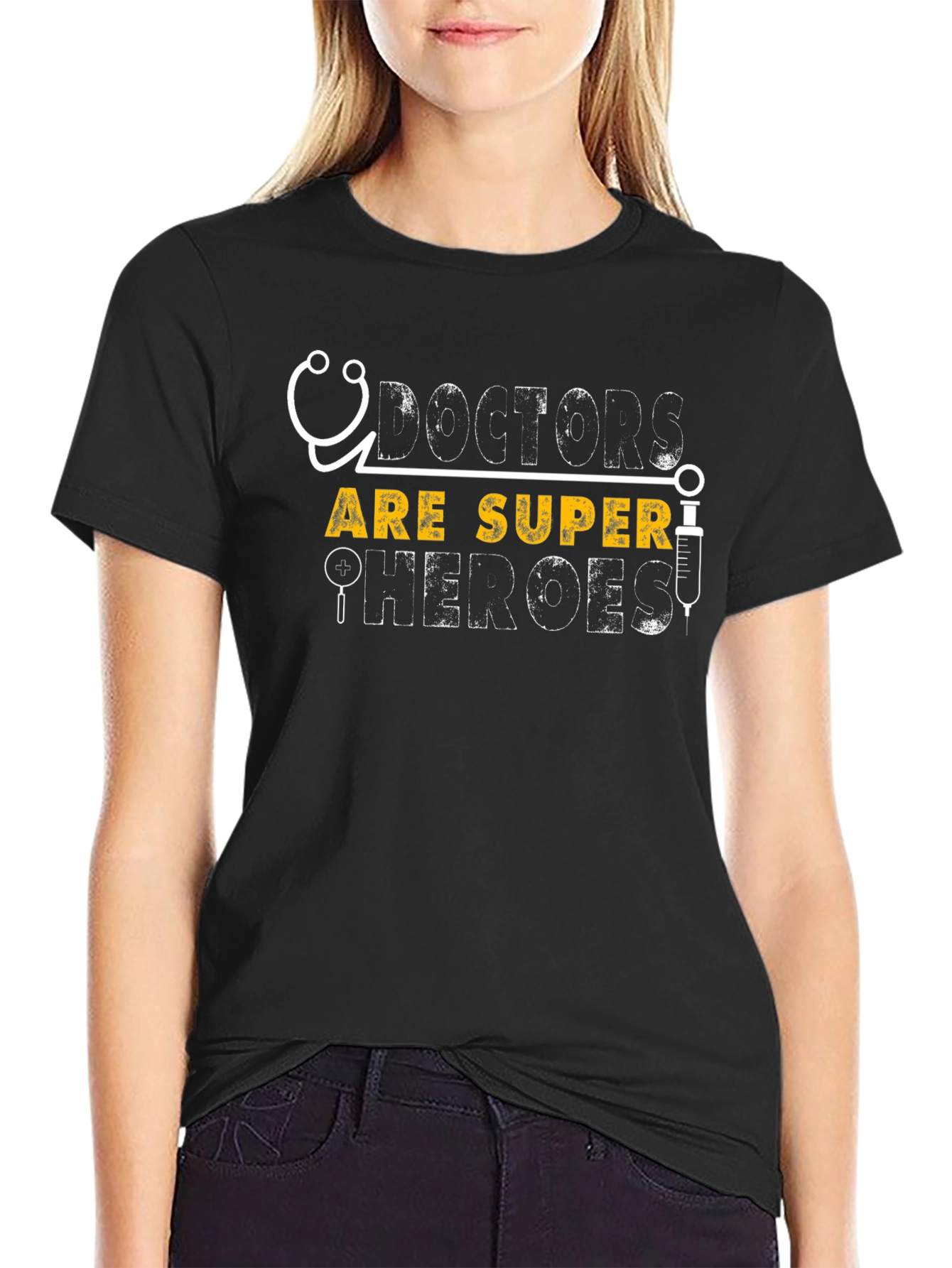 Doctors are Superheroes Graphic Tee