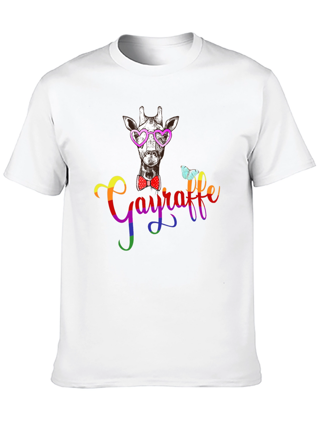 Gayraffe T-Shirt - Pride Giraffe Tee