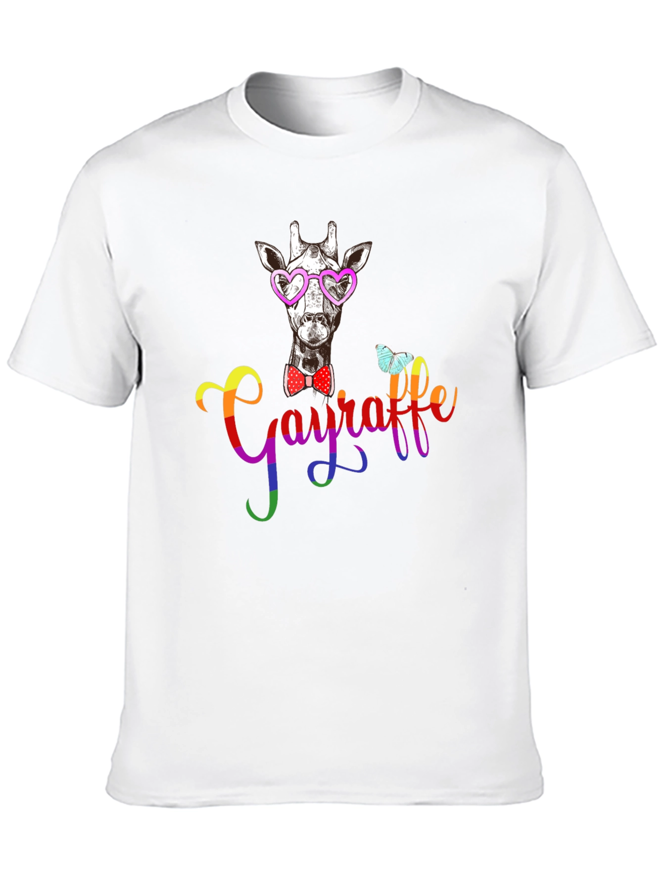 Gayraffe T-Shirt - Pride Giraffe Tee