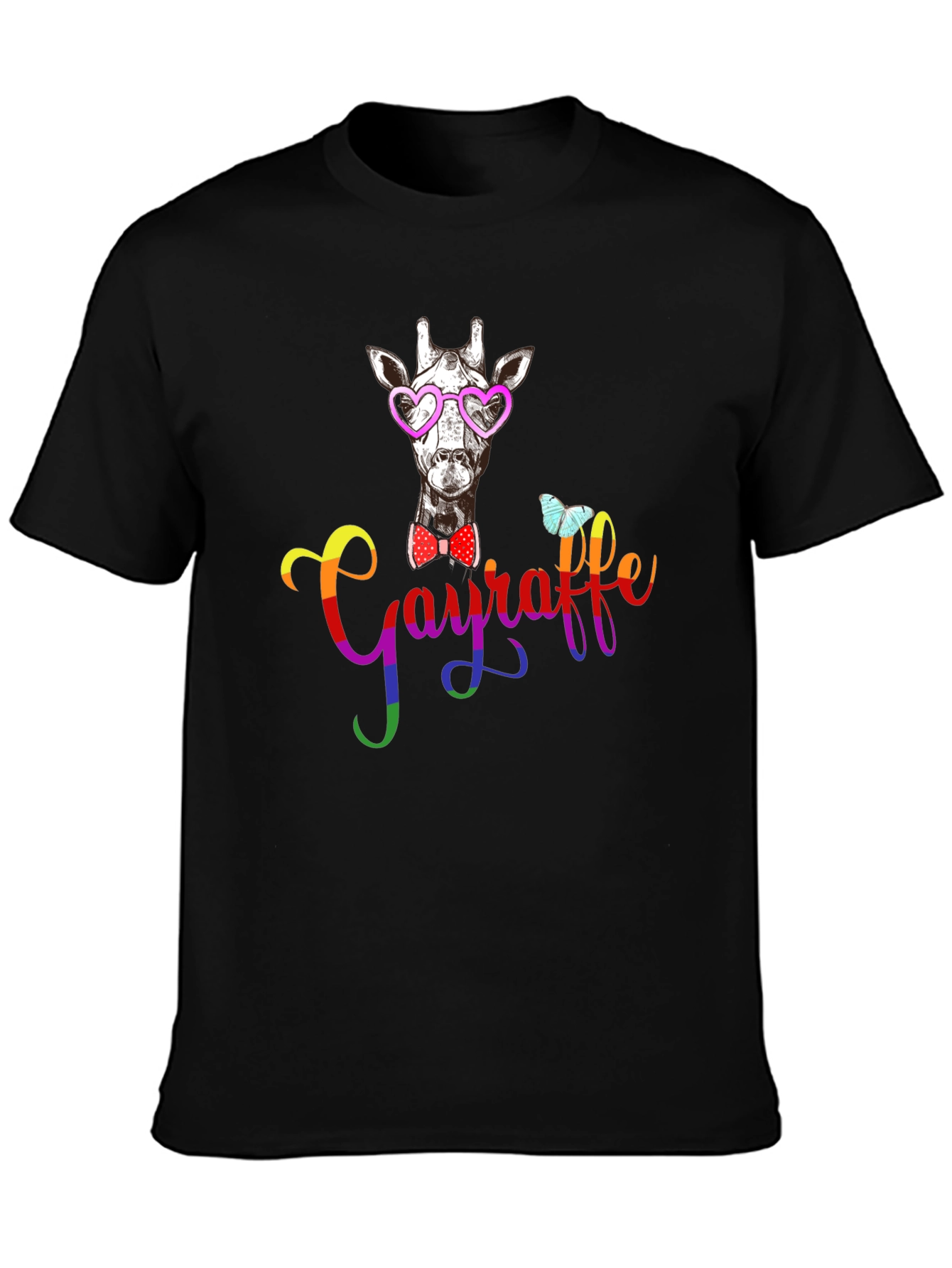 Gayraffe T-Shirt - Pride Giraffe Tee