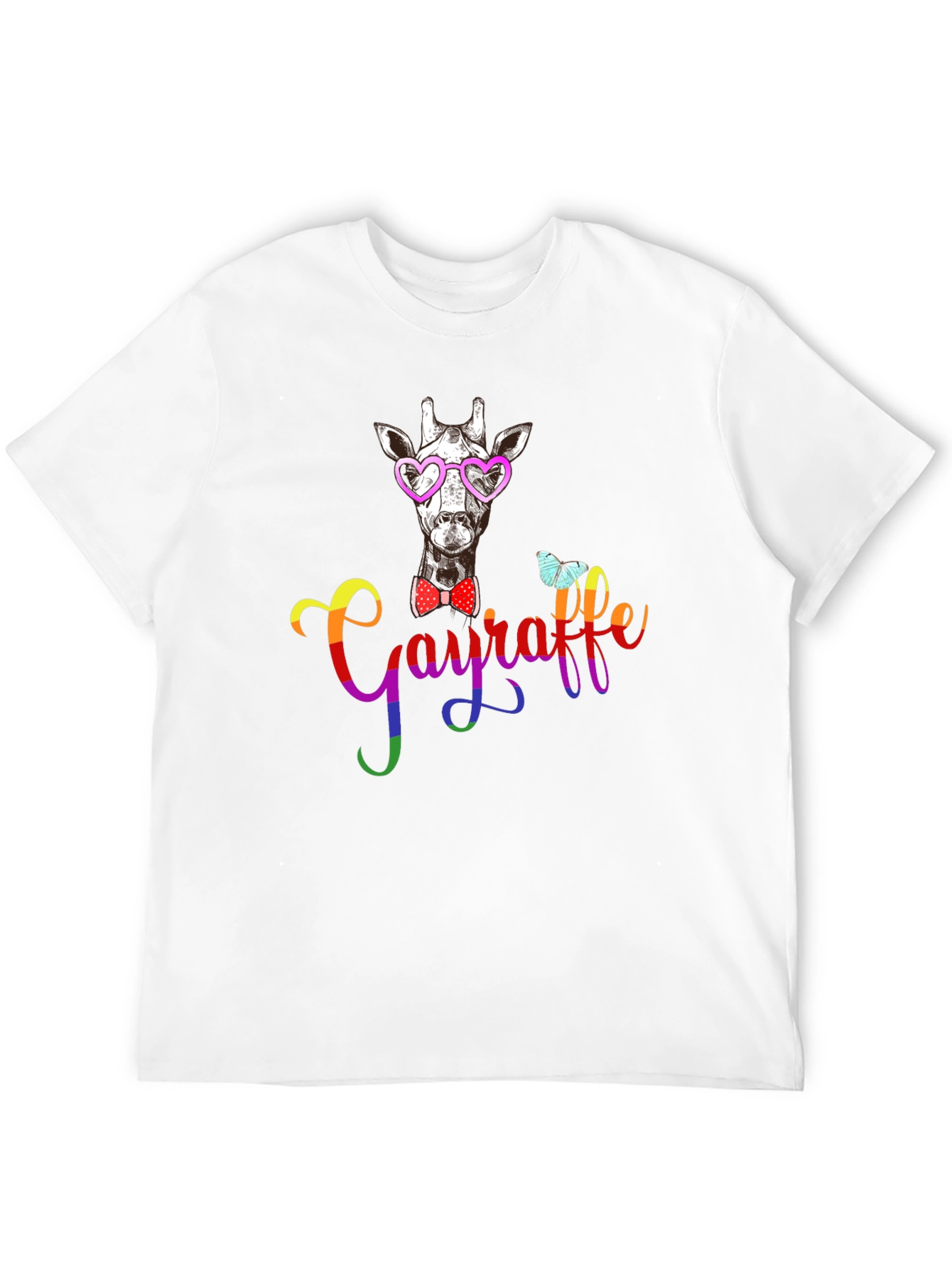 Gayraffe T-Shirt - Pride Giraffe Tee