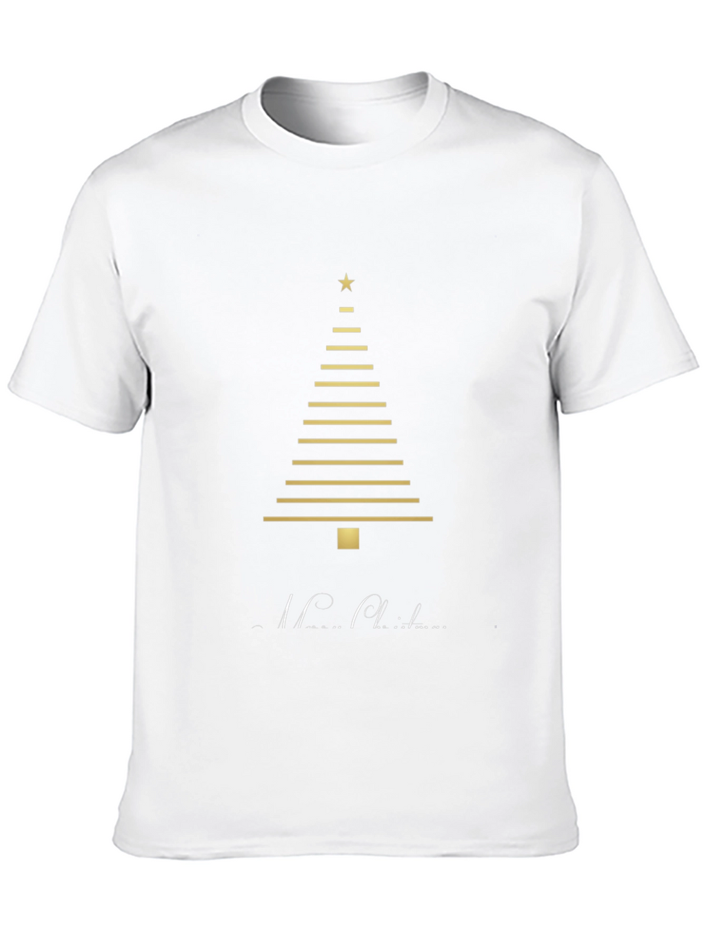 Minimalist Christmas Tree T-Shirt